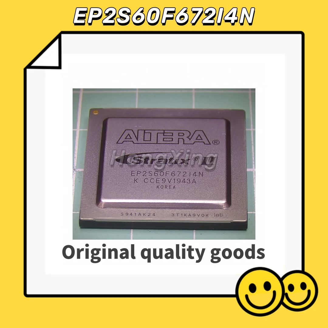 EP2S60F672I4N  	 Stratix® II Field Programmable Gate Array (FPGA) IC 492 2544192 60440 672-BBGA