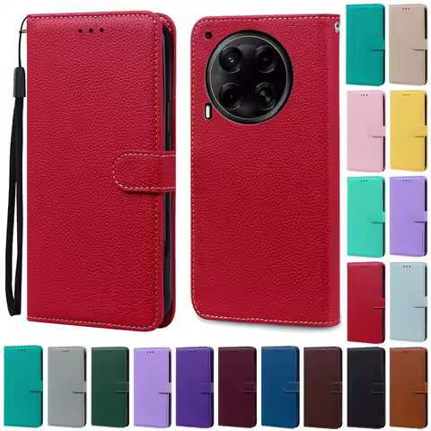 For Tecno Camon 30 Case Tecno Camon 30 Pro 5G Case Wallet Leather Flip Cover For Tecno Camon 30S 30 Premier 5G Case Phone Cover