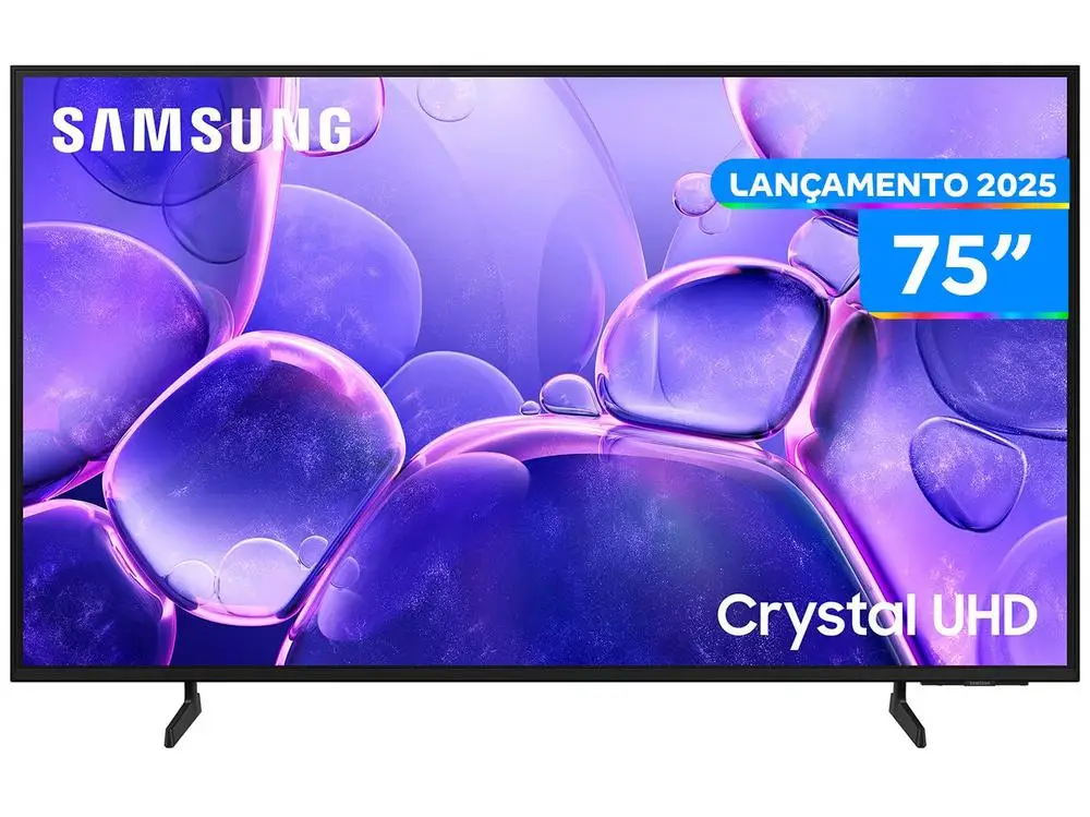 Smart TV 75" Samsung 4K UHD Crystal 75U8600F Tizen 3 HDMI