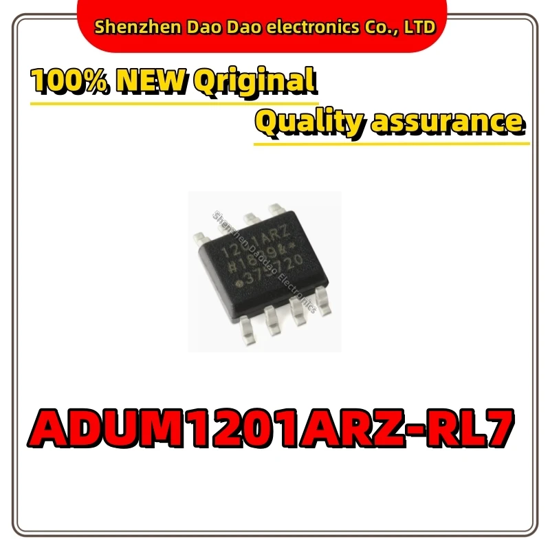 

5Pcs 1201ARZ ADUM1201ARZ-RL7 ADUM1201ARZ SOP-8 Dual channel digital isolator IC chip