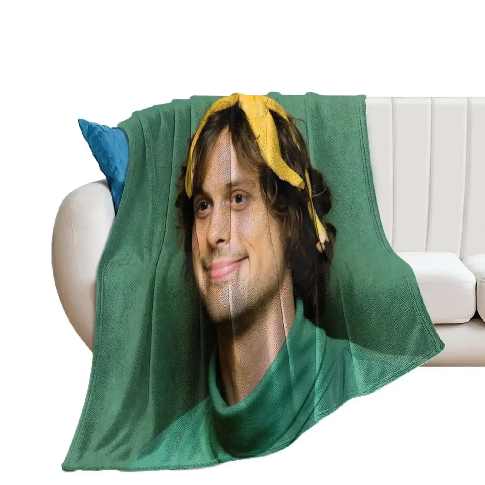 Mathew Gray Gubler Throw Blanket Thins Soft Big Furrys Flannels Blankets