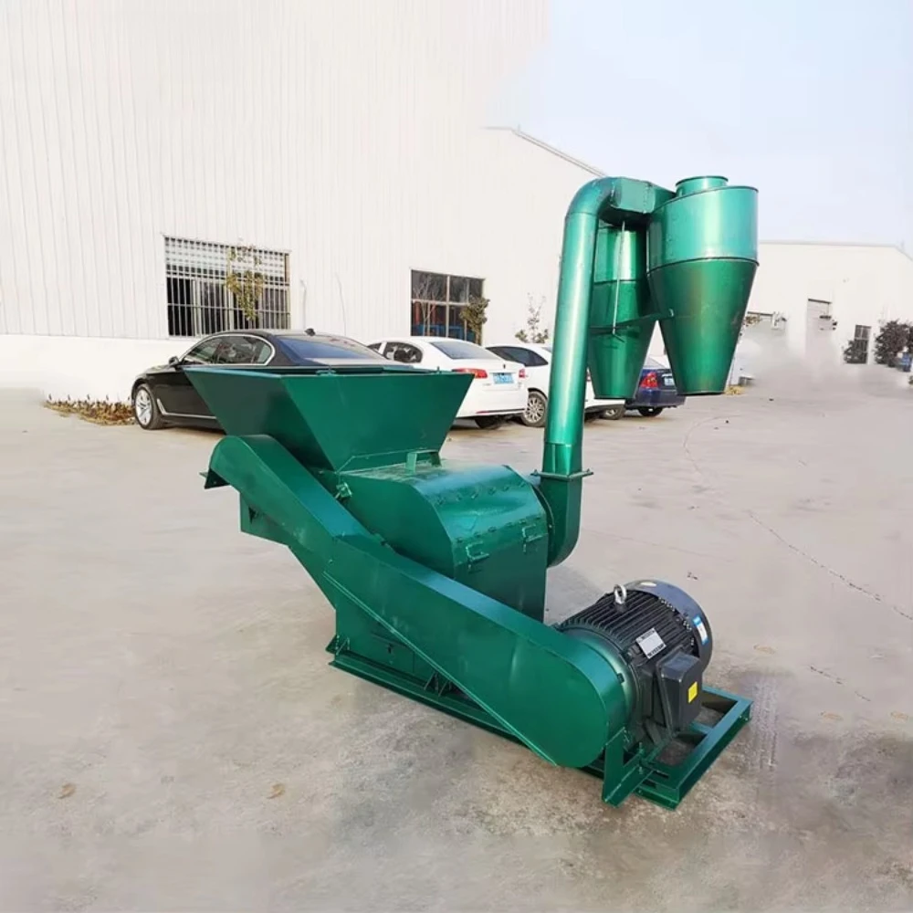 Farm Feed Machine Ultra Fine Feed Hammer Mill Corn Straw Crusher for Animal Feed