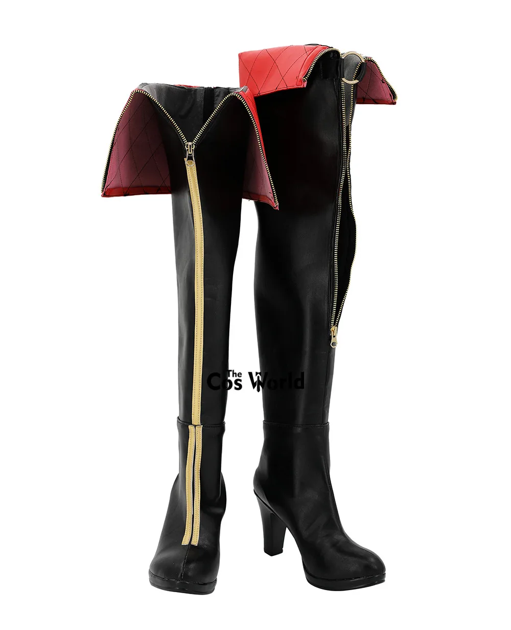 Virtual YouTuber VTuber 2022, Geburtstag, Houshou Marine, personalisierbar, Anime, Cosplay, High Heels, Stiefel, Schuhe