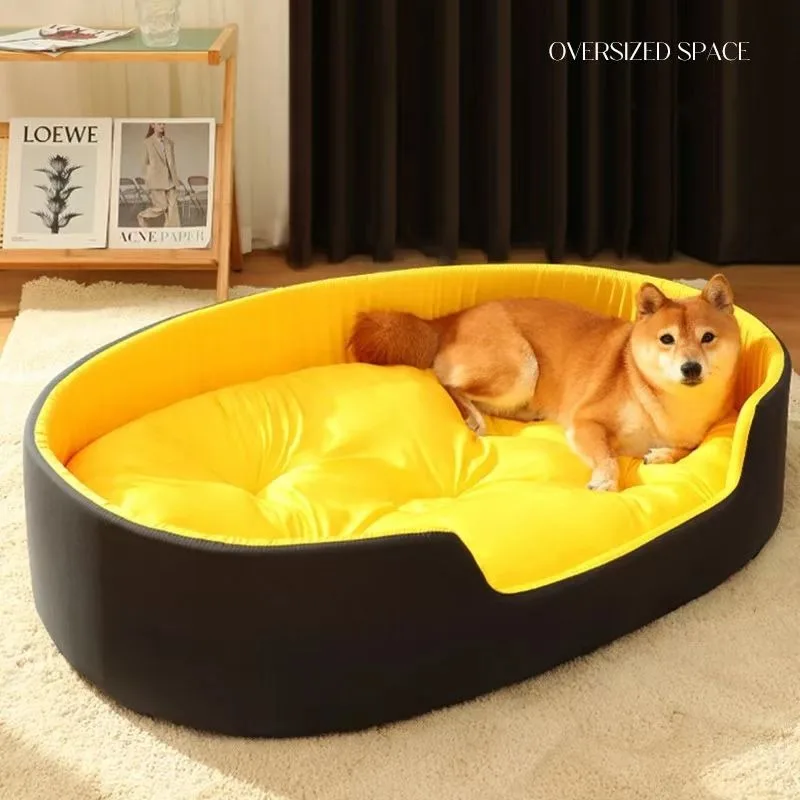 

Кровать для собак Four Seasons Universal Big Size Extra Large Dogs House Диван Kennel Мягкая теплая кровать для собак и кошек S-XXL Аксессуары для домашних животных