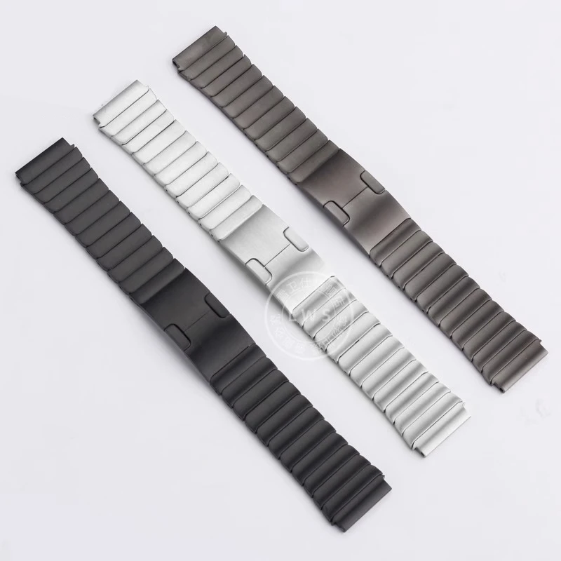 Titanium Watch strap For HUAWEI Ultimate/GT5/GT4 Soild ultralight Silver Black Titanium gray Quick release Men's Watchband Chain