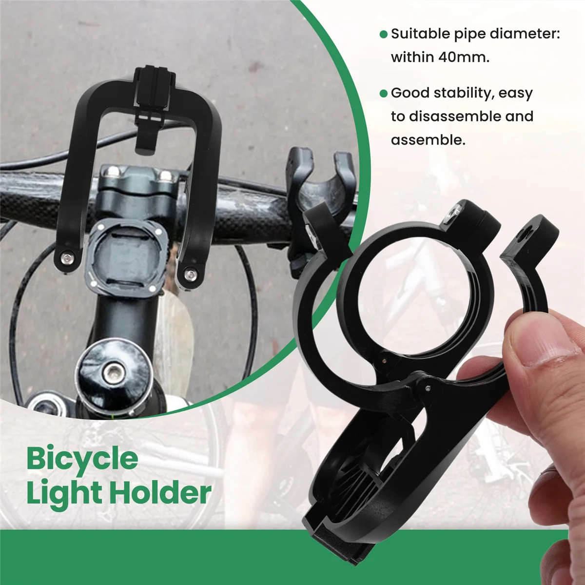 【ليفرايسون رابيد】حامل ضوء الدراجة #1