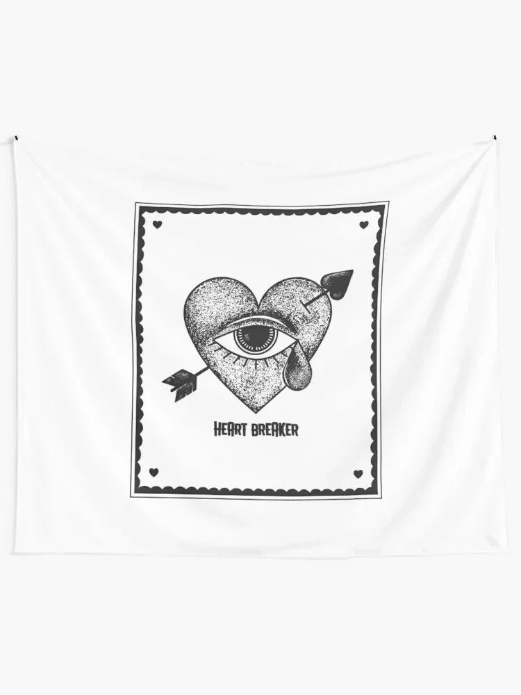 Heart Breaker Tapestry Aesthetics For Room Room Decor Cute Living Room Decoration Aesthetic Decor Tapestry