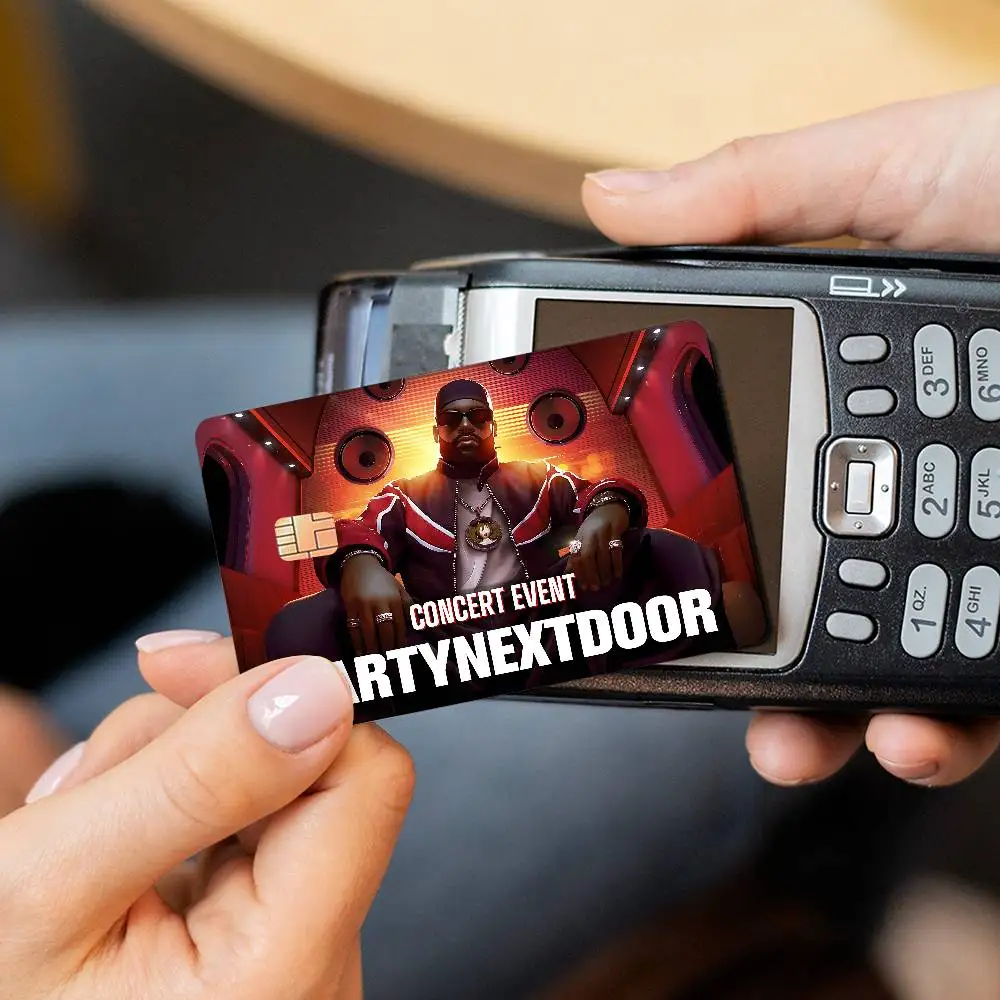 المغني الشهير P-Partynextdoor أنيمي الشباب بطاقة الخصم بطاقة الخصم ملصق فيلم حالة الشريط الأمامي لشريحة كبيرة صغيرة لا رقاقة