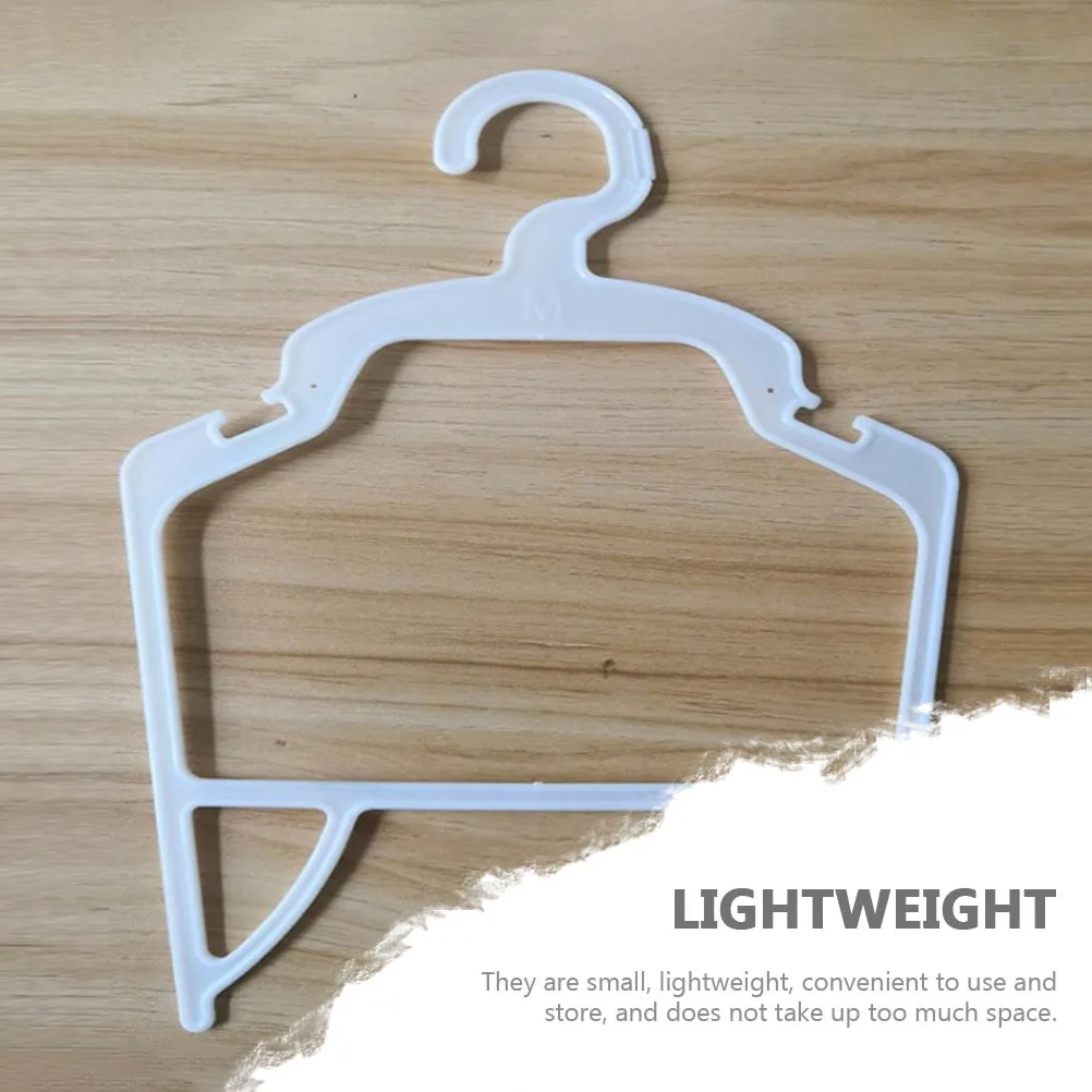 

15Pcs Pet Clothes Hangers Plastic Lightweight Small Dog Hangers for Clothes Hanging Storage Suitable for Kitchen Bathroom