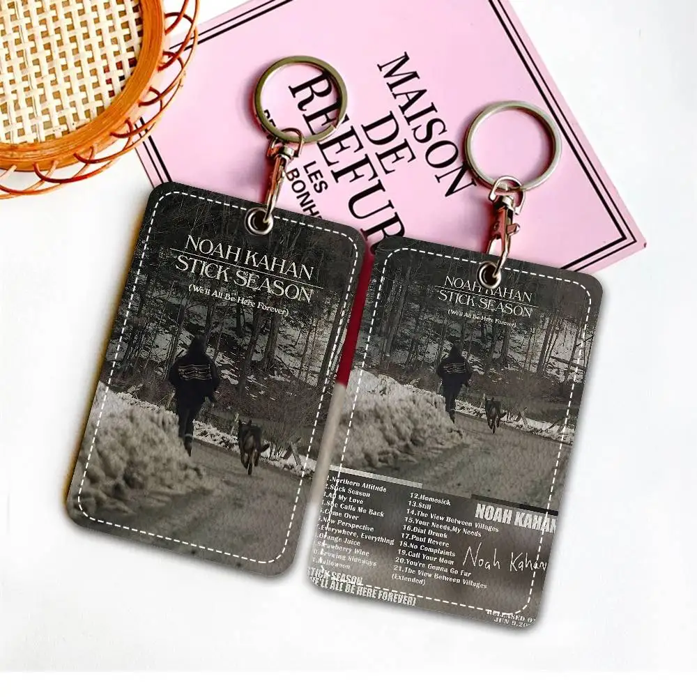 Busyhead American Singer Noah Kahan Card Holder Suitable for Bank Business Work Card Holder Credit ID Card Badge Bag Holder
