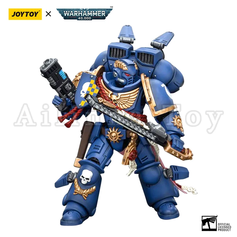 JOYTOY-figura de acción de ultramarinos, paquete de salto de 40K, modelo de colección de Anime, juguete 1/18