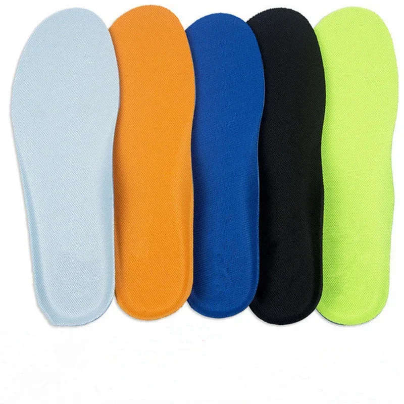 

1 Pair Sports Shock Insoles Stretch Breathable Deodorant Running Cushion Breathable Sweat Men and Women Insoles for Sneakers