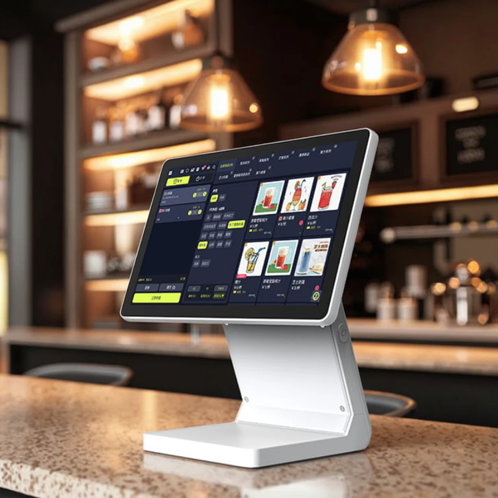 

11,6-дюймовая POS-система на Android 11, моноблок с сенсорным экраном, кассовый терминал для ресторанов