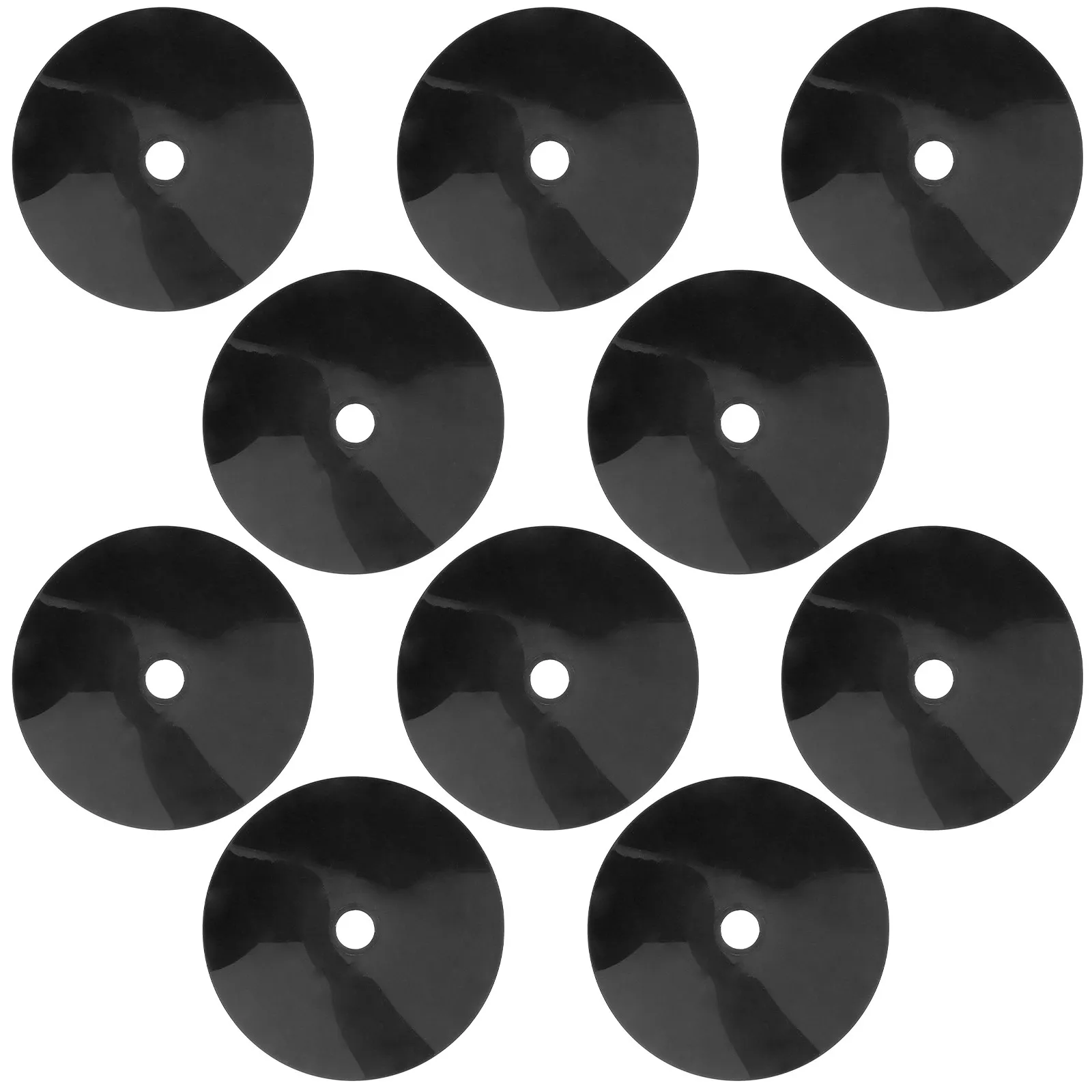 10Pcs Optical Disk Ornaments Decorative Cd Disks for Home Wall Garden DIY Craft Vintage Style Multi-Function Small Cd Disk