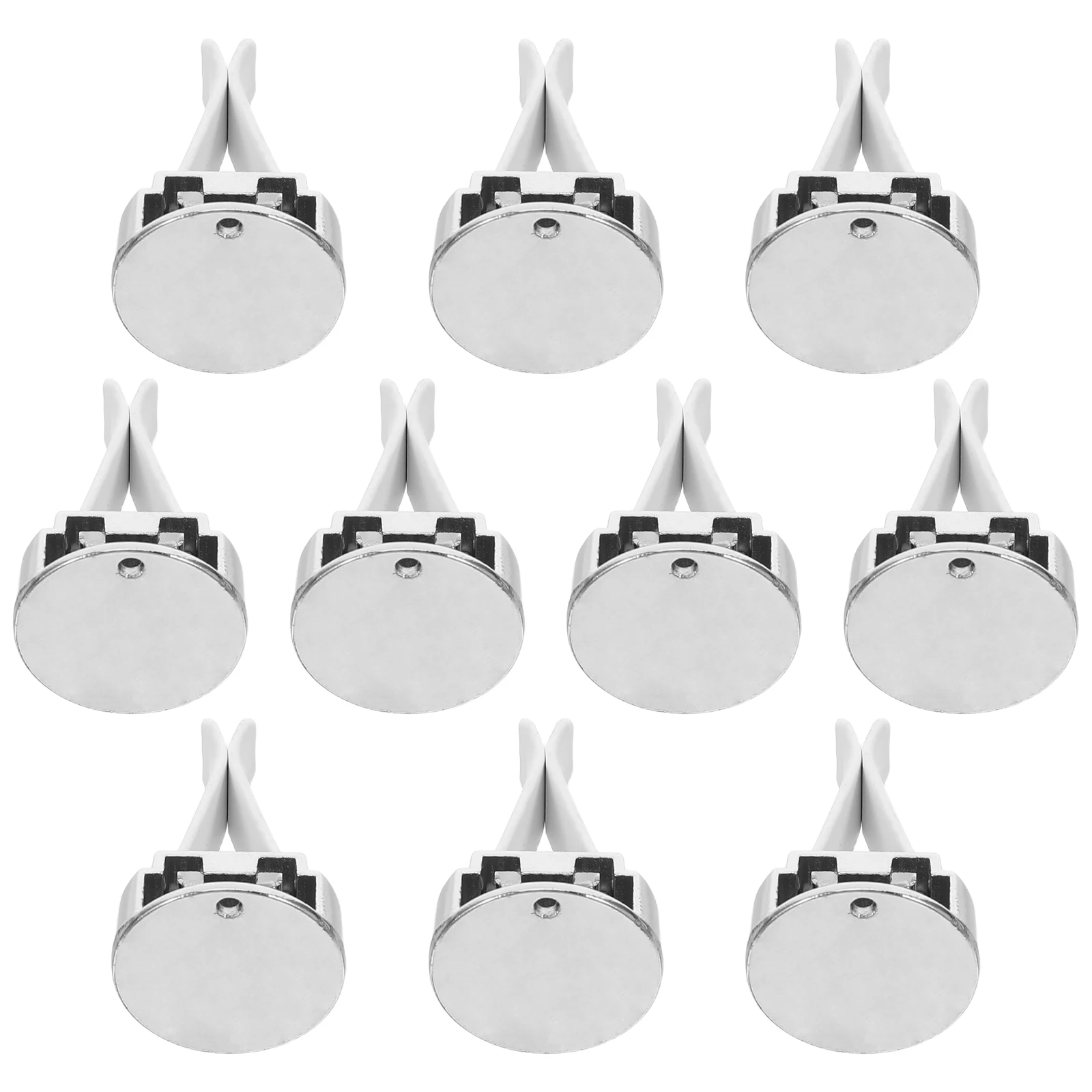 

10Pcs Car Air Perfume Vent Clips Metal Auto Vent Clip Compact Size Durable Fragrance Holder Easy Installation Car Air Freshener