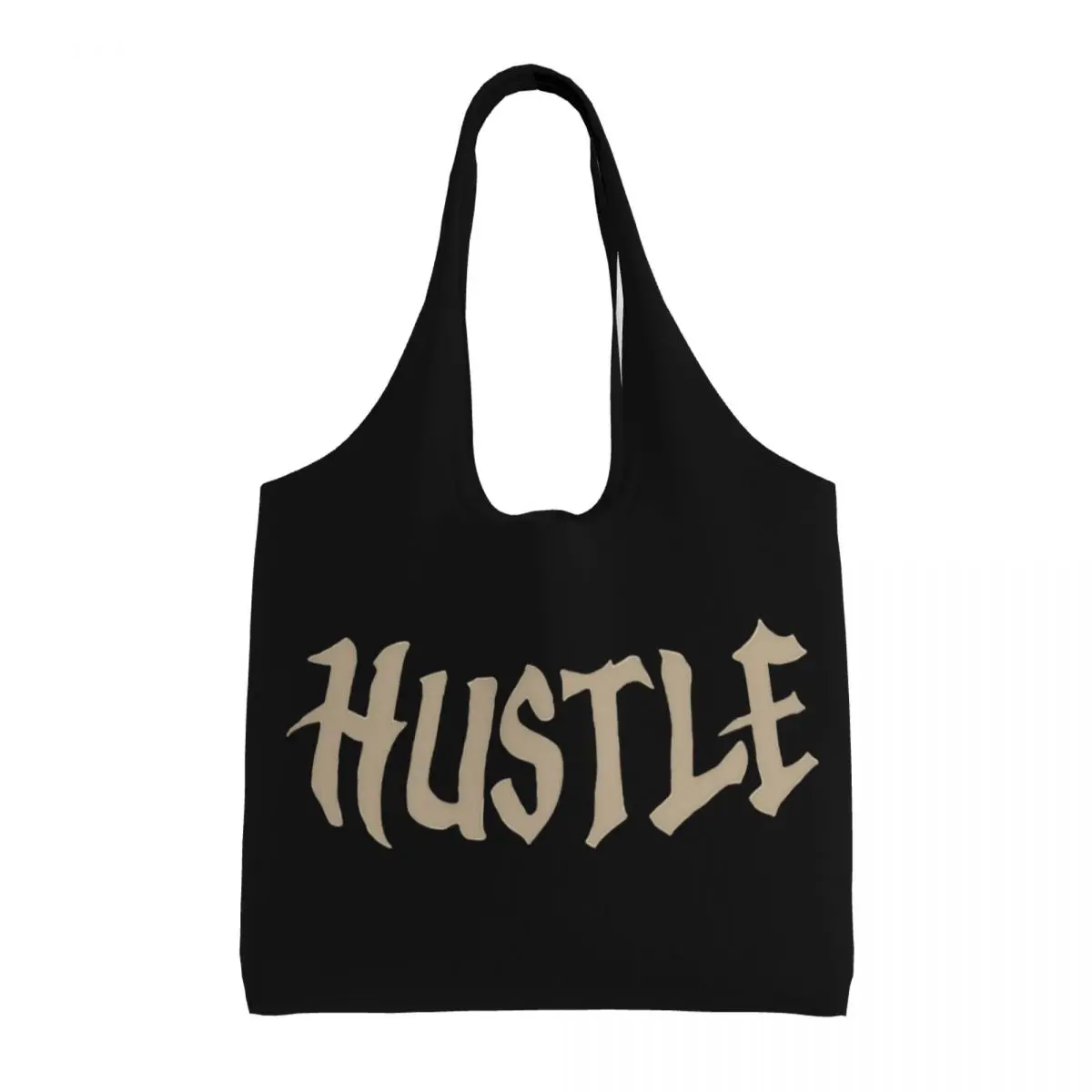 

Embrace The Hustle Large Capacity Canvas Tote Bag Single Shoulder Work Commute Bag For Women Eco-Friendly Shopping Bag