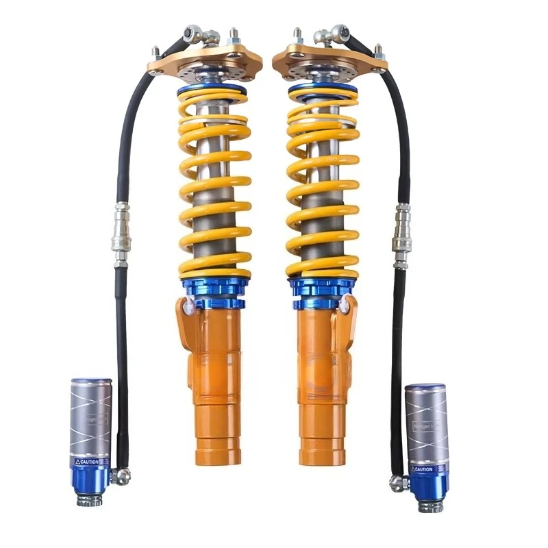 High-Performance J-Plus Steel Coil Spring Rear Shock Absorber (Yellow/Black) for E Class and Models-New Custom Fit