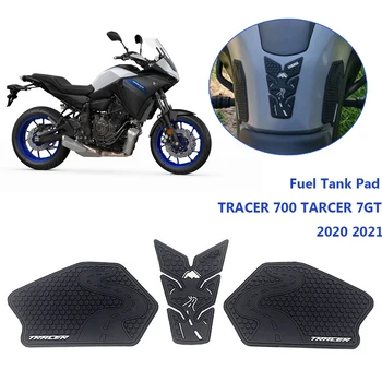 แผ่นรองถังน้ำมันเชื้อเพลิงยามาฮ่า700 2021 7 GT 2020แผ่นป้องกันแผ่นติดป้องกันหัวเข่า