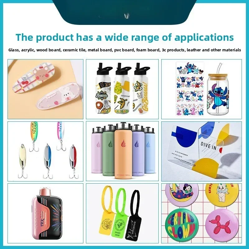 UV6090 Visual Positioning Flat Coil Cylinder Multifunction Printer