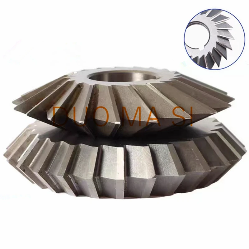 Convex semicircle milling cutter 45mm-80mm, convex milling cutter, high-speed steel internal and external R-type milling cutter