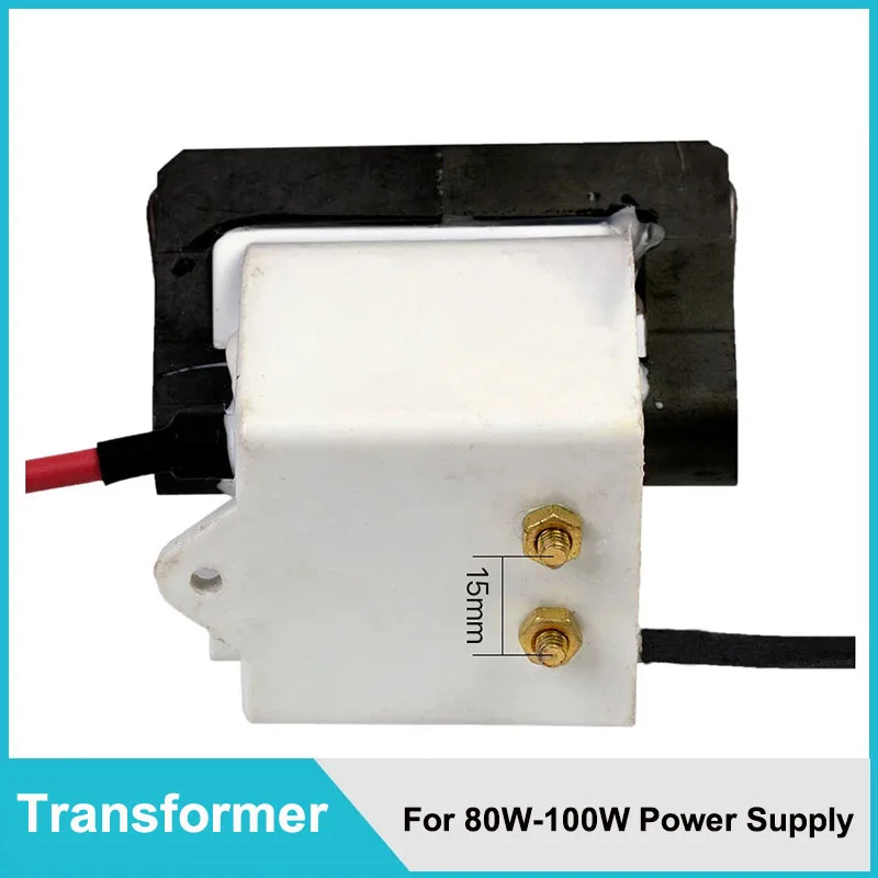 High Voltage Flyback Transformer for CO2 80W Laser Power Supply 80W Power supply high voltage package