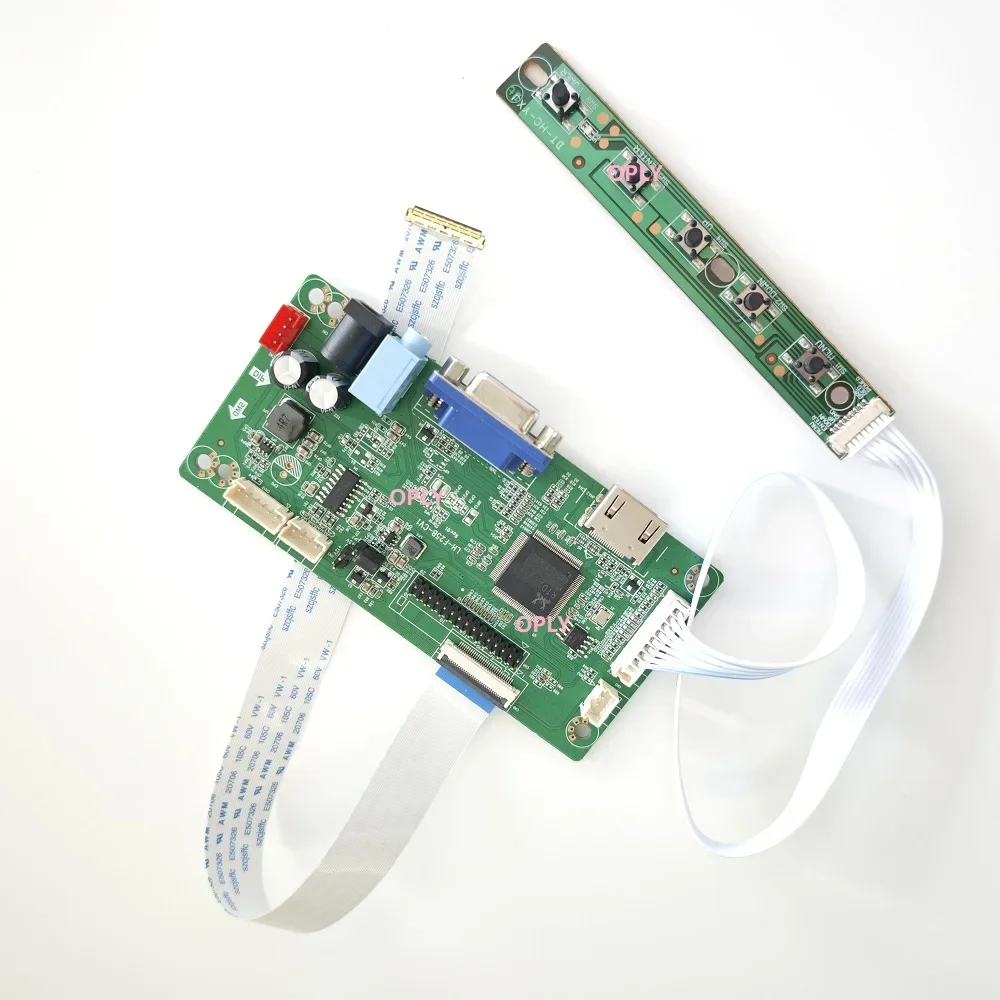 

Для NV173FHM-N41 NV173FHM-N49 NV173FHM-N4C плата контроллера ЖК-монитора VGA HDMI-совместимый комплект 1920x1080 EDP 30-контактная панель для ноутбука