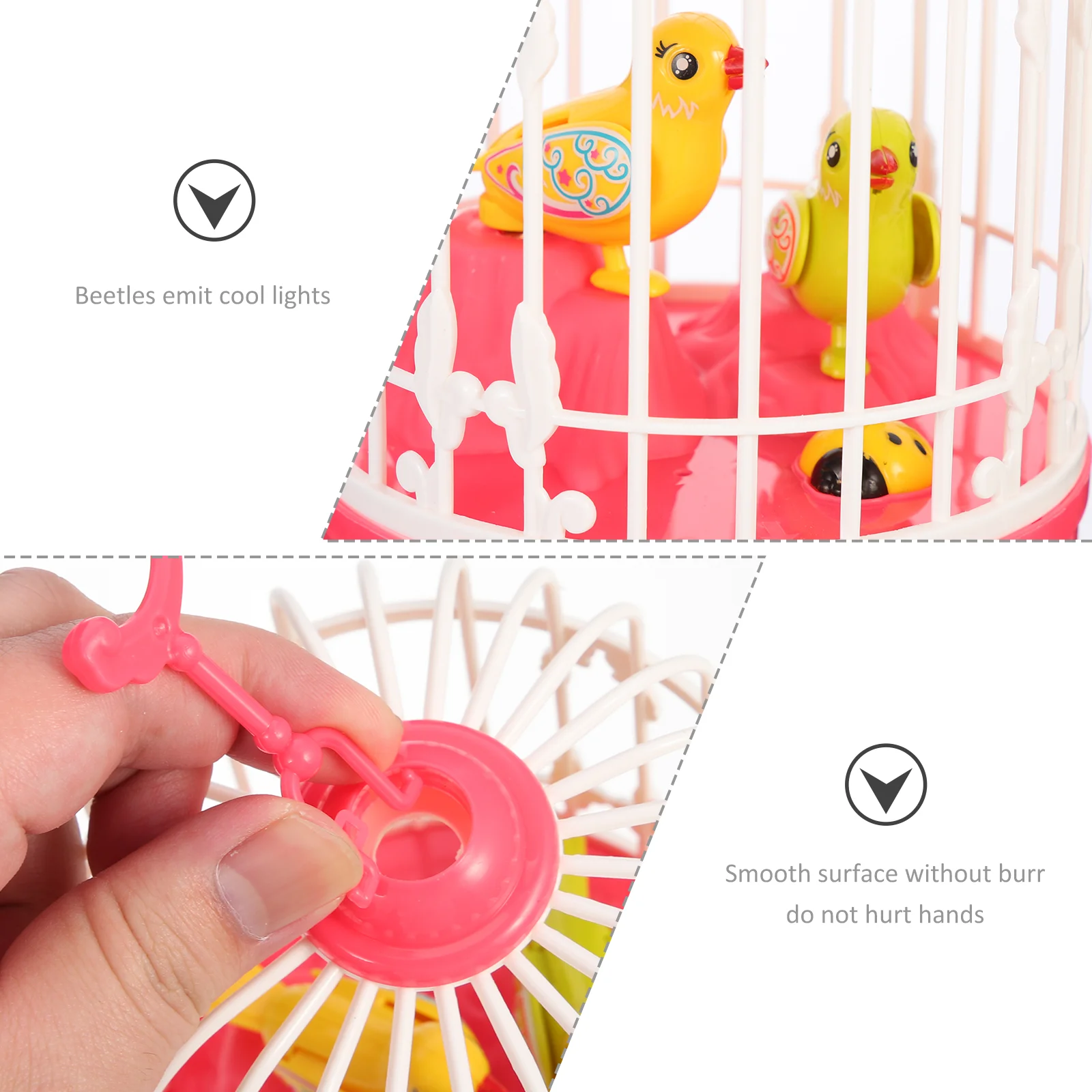 Oiseau à Induction à Commande Vocale pour Enfant, Jouet Unique, Petits Jouets Électriques, Simulation d'Oiseaux Amusants, Contrôle Sensoriel