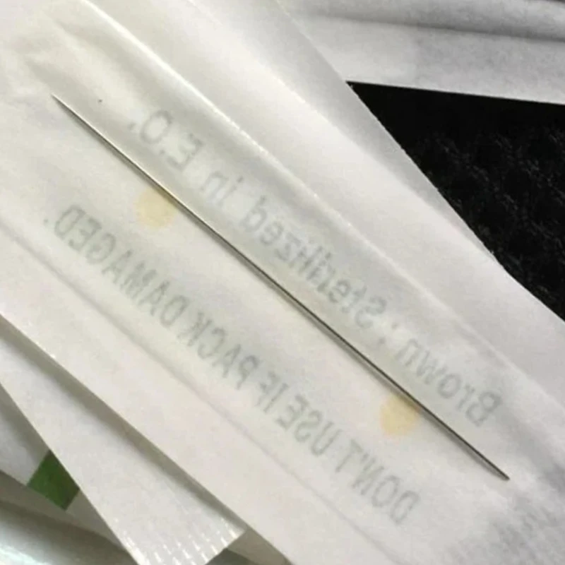 

Одноразовые стерилизованные иглы для татуировок, 100 шт., для машинок для татуажа бровей и перманентного макияжа, 1RL