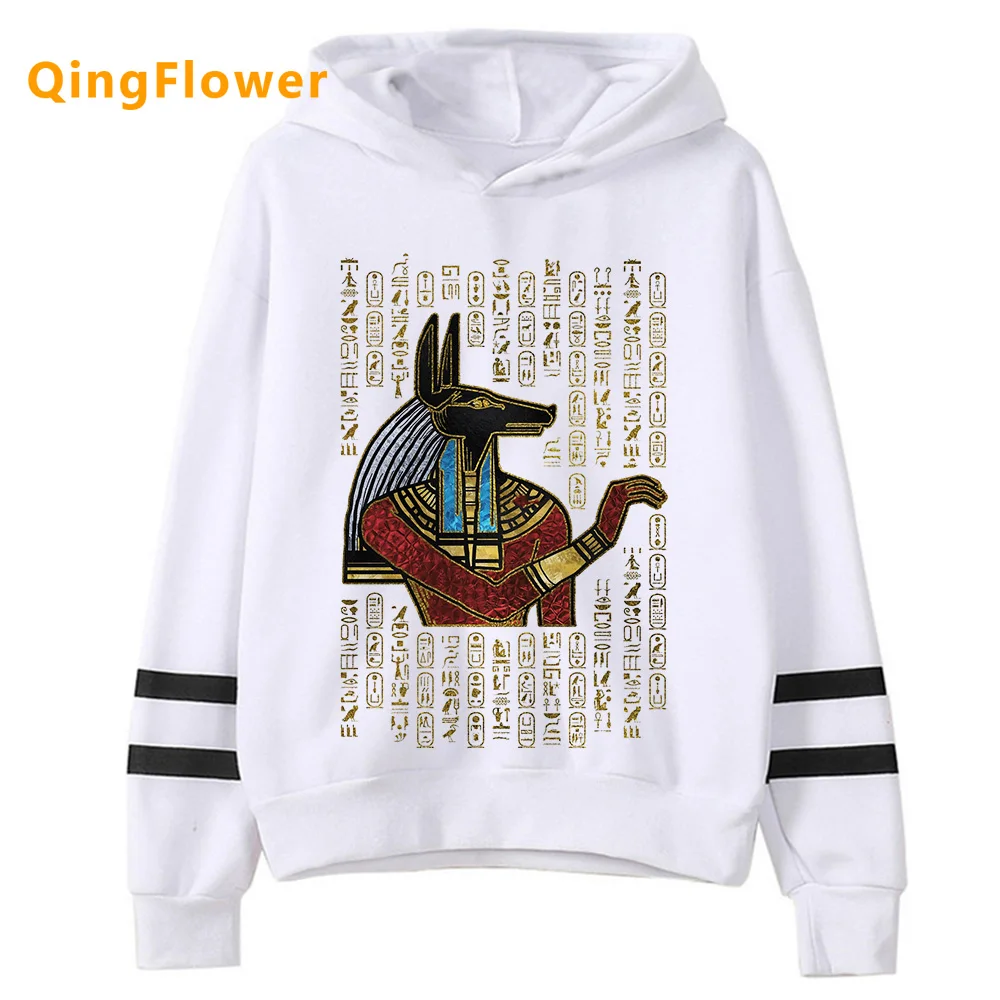 Anubis hoodies women Kawaii anime 2023 funny sweater female Winter  sweatshirts