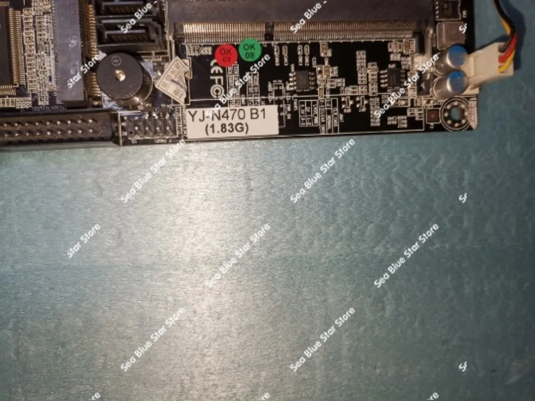 Cash Register Main Board YJ-N470 D525 N470 Dual Screen Touch Screen Integrated Board DC12V , Second-hand Disassembly Main Board