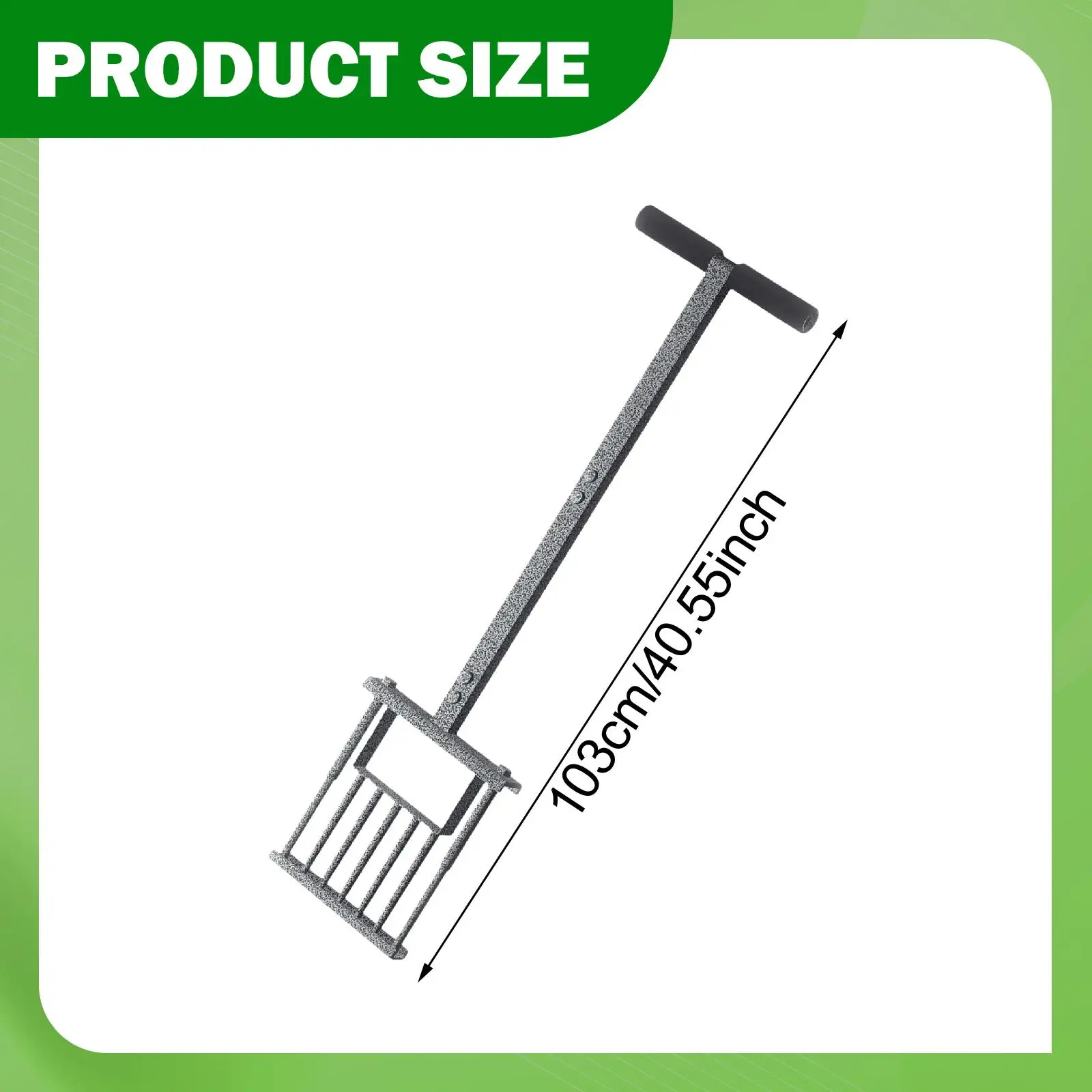 Aeratore per prato Attrezzo da giardinaggio Manutenzione del ferro Allentamento del terreno Spina per erba Aeratore Attrezzo per prato per patio Piccolo cortile