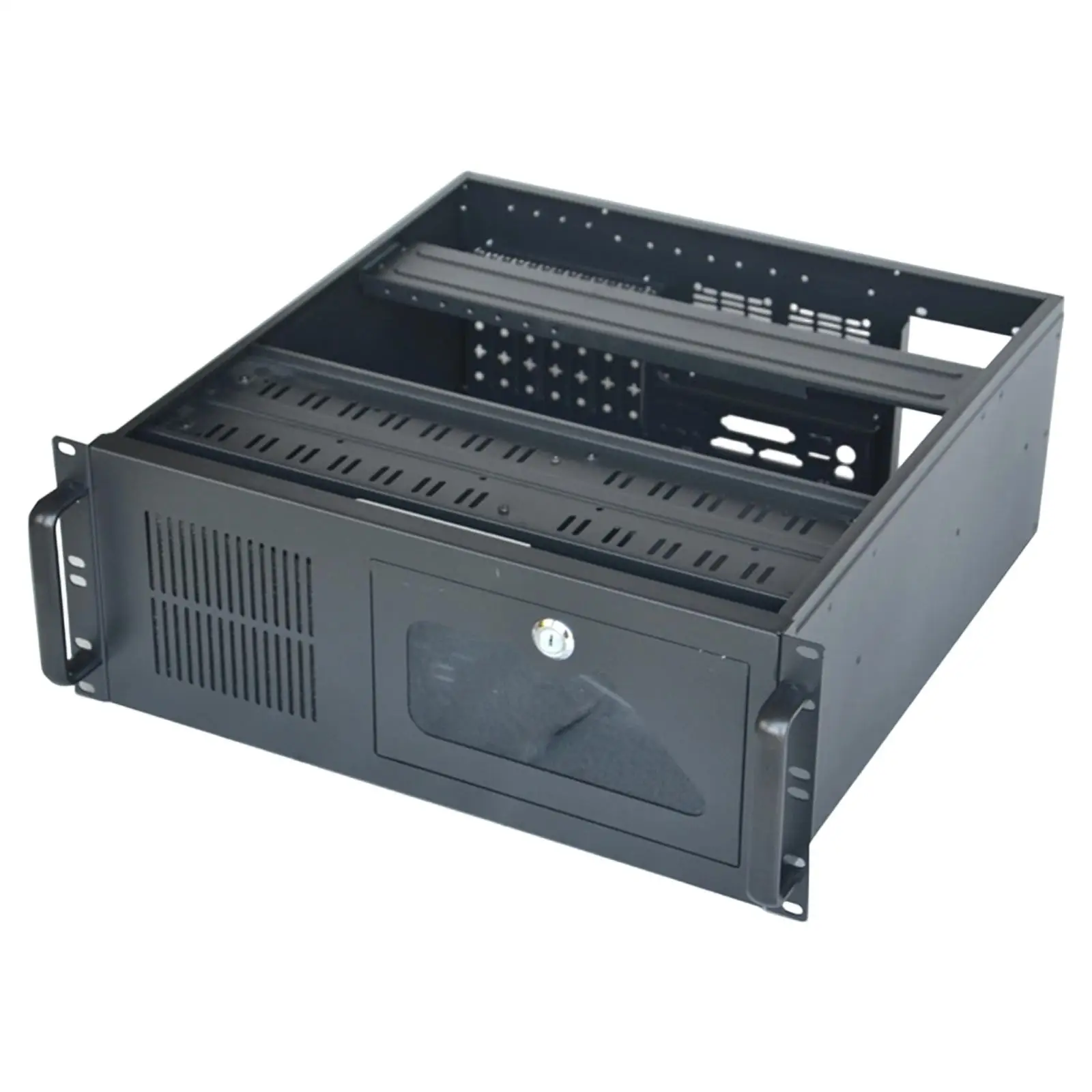 Server Industrial Control,Lockable Black Heavy Duty,Servers Case RACKMOUNT Computer Chassis Accessories Rack Server Cabinet
