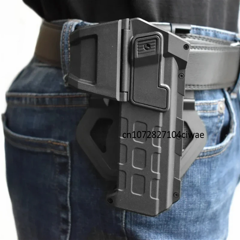 Tactical Gun Holster for G*ock 17 19 with Flashlight or Laser Mounted Right Hand Waist Belt Gun Holster New Pistol Accessories - Image 5