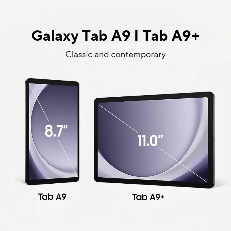 Samsung Galaxy Tab A9+ WIFI Tablet 4GB 64GB 2.2GHz Octa-core 11” TFT 90 Hz LCD Display 8MP Rear Camera 7040 mAh Battery Android image 4
