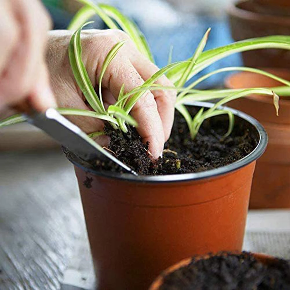 100pcs Plastic Flower Pots For Gardens Porches Greenhouses Growing Cuttings Plants Gardening Tools Replacement Spare Parts