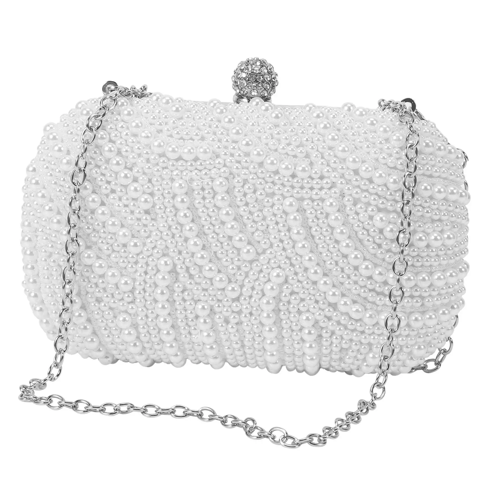 

Fashion Clutch Bag Beaded Party Bridal Handbag Wedding Evening