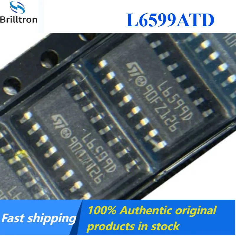 20-50PCS NEW L6599ATD L6599ATD SOP-16 Brand New, Original, in Stock, Hot Selling.