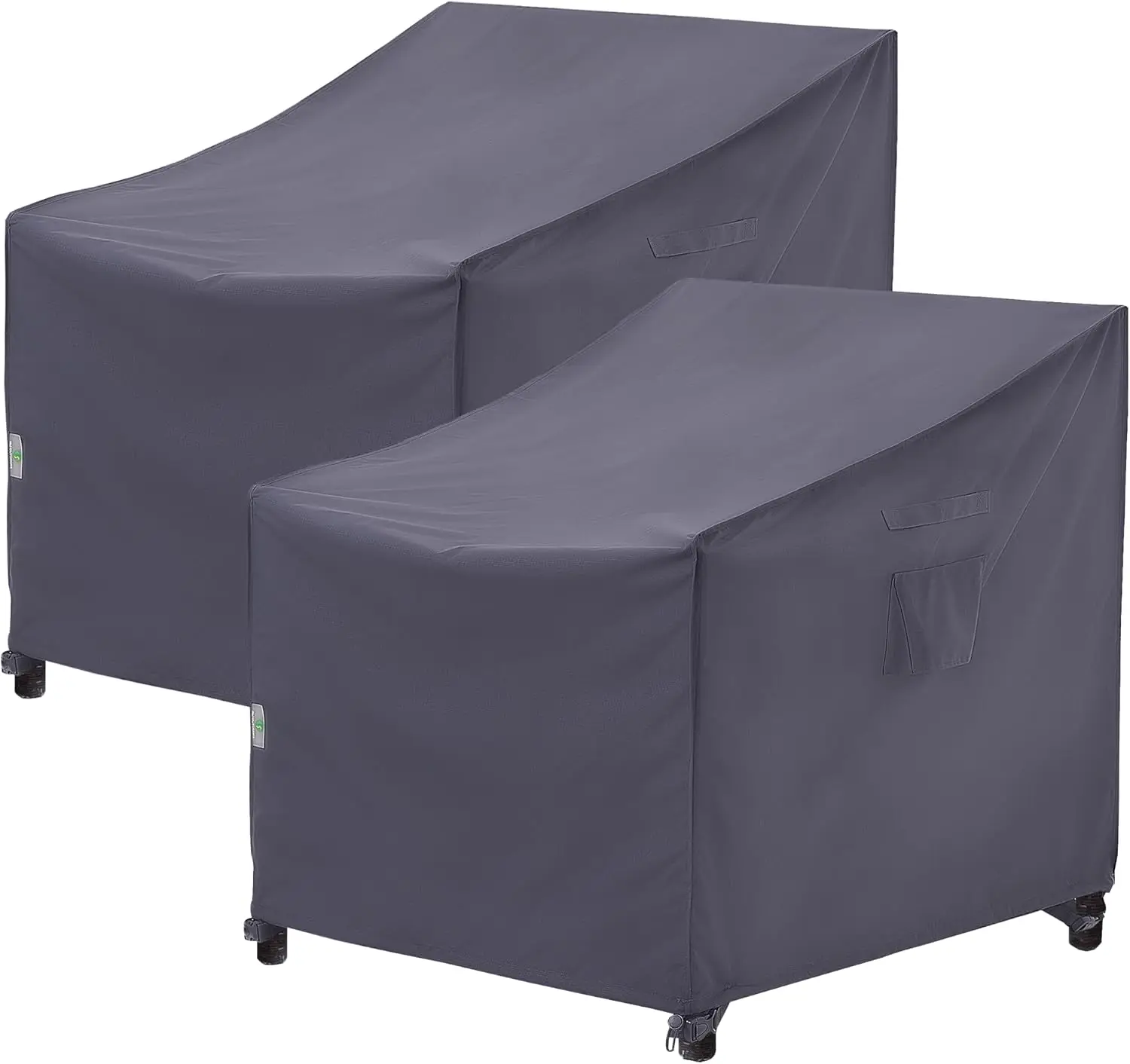 Outdoors Patio Chair Covers, Grey, 40