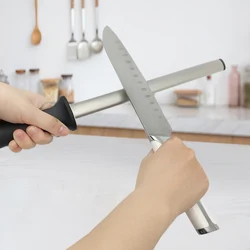 TAIDEA Professional Ceramic Sharpening Rod Diamond Sharpening Steel Knife Blades Japanese Chef Knives Damascus Knives Musats New