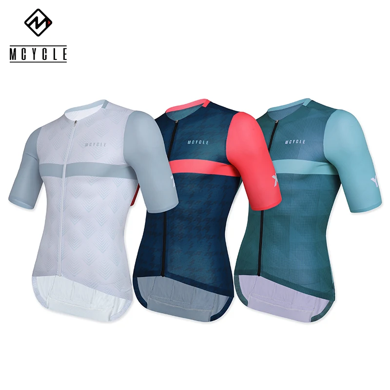 Mcycle Wholesale Sportswear Cycling Clothing Breatrhable Bicycle Shirt Bike Jersey Pro Team High Quality Men Cycling Jersey