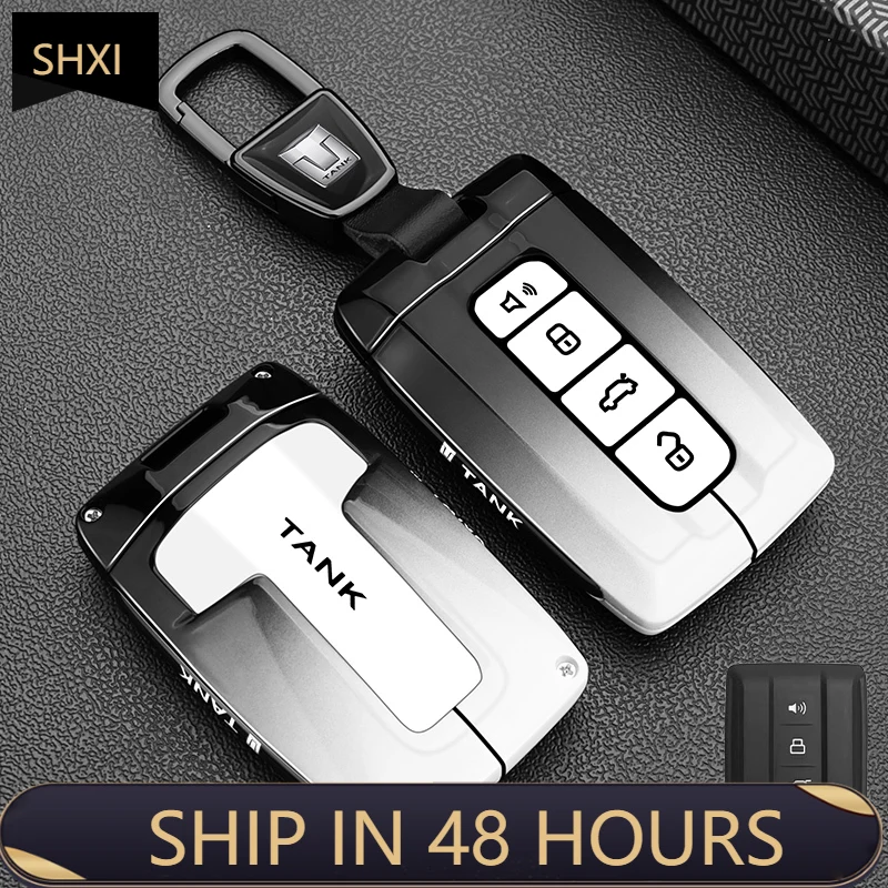Good Quality NewFor Tank 300 400 500hi4t 700 2024 Key Set High-end Car Bag Buckle Modified Shell Male