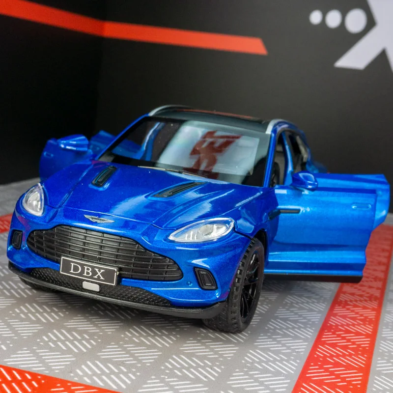 

1:32 Aston Martin DBX alloy off-road vehicle model car doors and the front hood and trunk door can also be opened