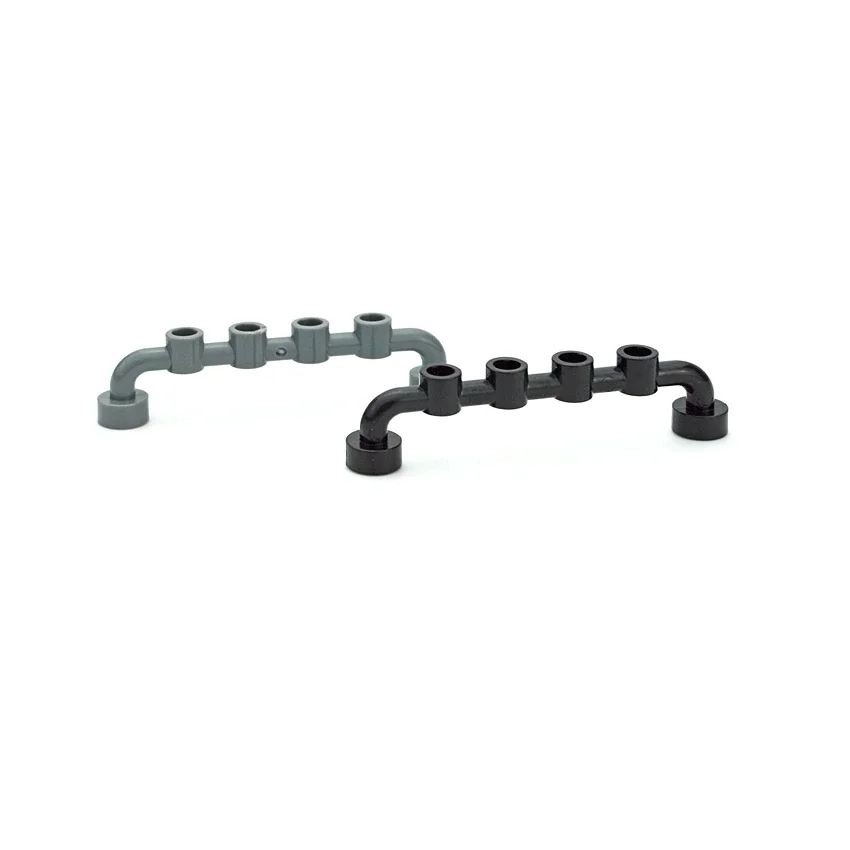20Pcs MOC 1x6 Guardrail Track Fence Barrier Ladder Building Blocks Assemble Particle DIY Technical Brick For Kid Compatible 6140