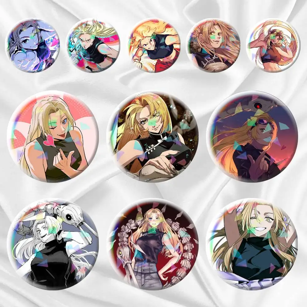 

TsukumoYuki Anime 75mm 58mm 44mm 25mm Brooch Backpack Hat Pins Accessories Toys Badge