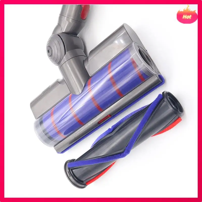 Ad-para dyson v7 v8 v10 v11 v15 peças de aspirador de pó anti entangleme unidade direta cabeça de limpeza escova de cabeça