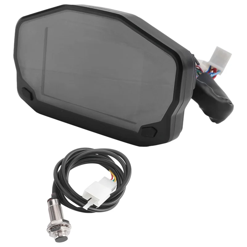 

Светодиодный спидометр для мотоцикла, ABS, спидометр, ЖК-цифровой одометр, датчик уровня топлива для цилиндра 1/2/4