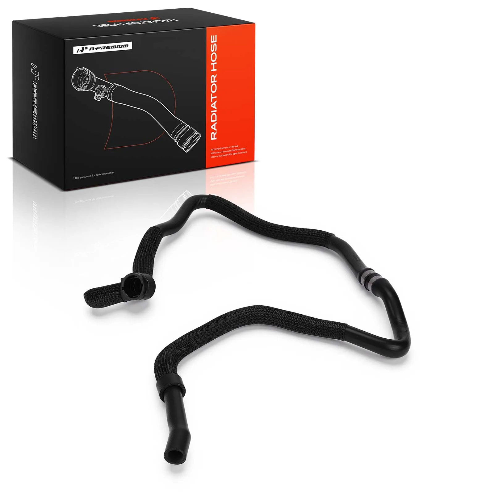 A-Premium Radiator Coolant Hose for BMW 740i 740Li 740Li xDrive ActiveHybrid 7 2013-2015 640i 2012-2018 640i xDrive 2014-2018