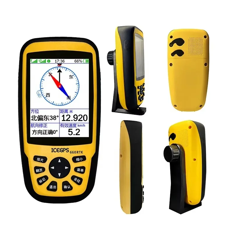 Multi-Frequency RTK Hi-Target V300 With Android Total Station for Hydropower Plant Construction Layout  Gnss Rtk