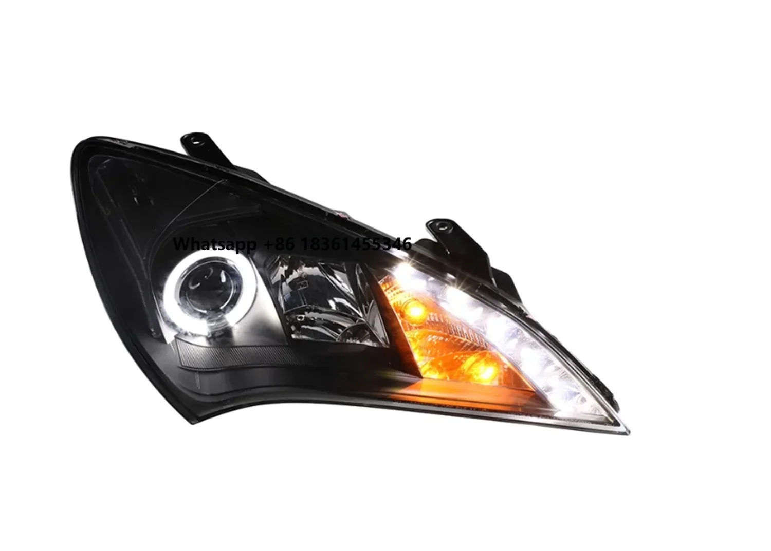 

Rohens coupe Daytime running light High low beam Turn signal Car Front Headlight Headlamp