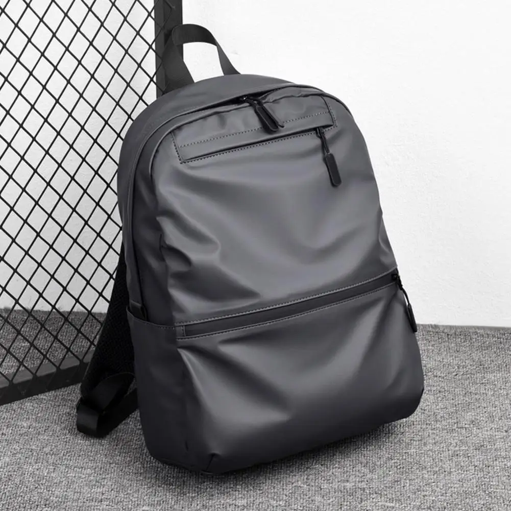 Anti-scratch Double Shoulder Bag Breathable Polyester Large Capacity Adjustable Laptop Backpack for Unisex Widely Use Durable